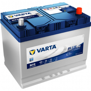 Akumulator Varta Blue EFB 12V72Ah D+ 760A ASIA - Image 1