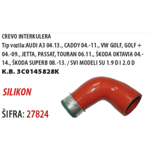 Crevo interkulera A3  Octavia  Superb 1.9-2.0TDI - Image 1