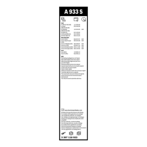 Metlica brisaca Bosch 550/550mm Aerotwin AUDI A4 03-07 - Image 3