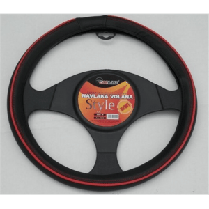 Navlaka volana CAAR LINE M (38cm) crno-crvena STYLE - Image 1