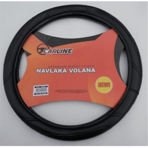 Navlaka volana CAR LINE CLASSIC eko koža L 40cm crna - Image 1