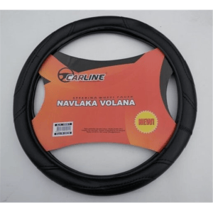 Navlaka volana CAR LINE Eko koža S (36cm) crna - Image 1