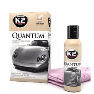 Pasta za poliranje K2 QUANTUM 140 gr + mikrofiber krpa - Slika 1