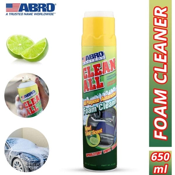 Pena za čišćenje univerzalna ABRO CLEAN ALL miris limete 650ml