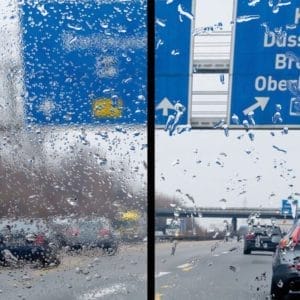 Tečnost protiv zadržavanja vode na staklu ABRO ANTI RAIN 103ml