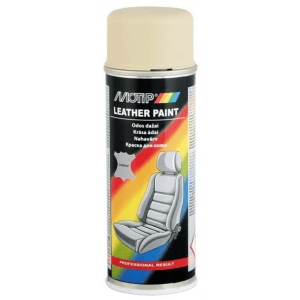 Sprej boja za kožu MOTIP Leather paint 200ml bež - Slika 1