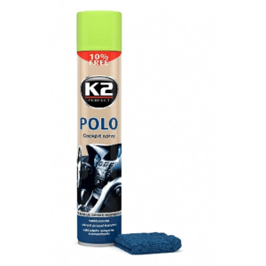 Sprej za kokpit K2 POLO 750 ml Zelena Jabuka - Slika 1
