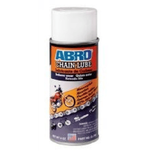 Sprej za podmazivanje lanaca motocikla ABRO CHAIN LUBE 113g - Slika 1