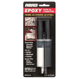 Tečni metal dvokomponentni ABRO EPOXY sivi lepak 25ml
