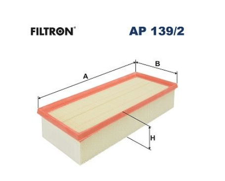 Filter vazduha Golf 5 Passat B6 / Filtron AP139/2